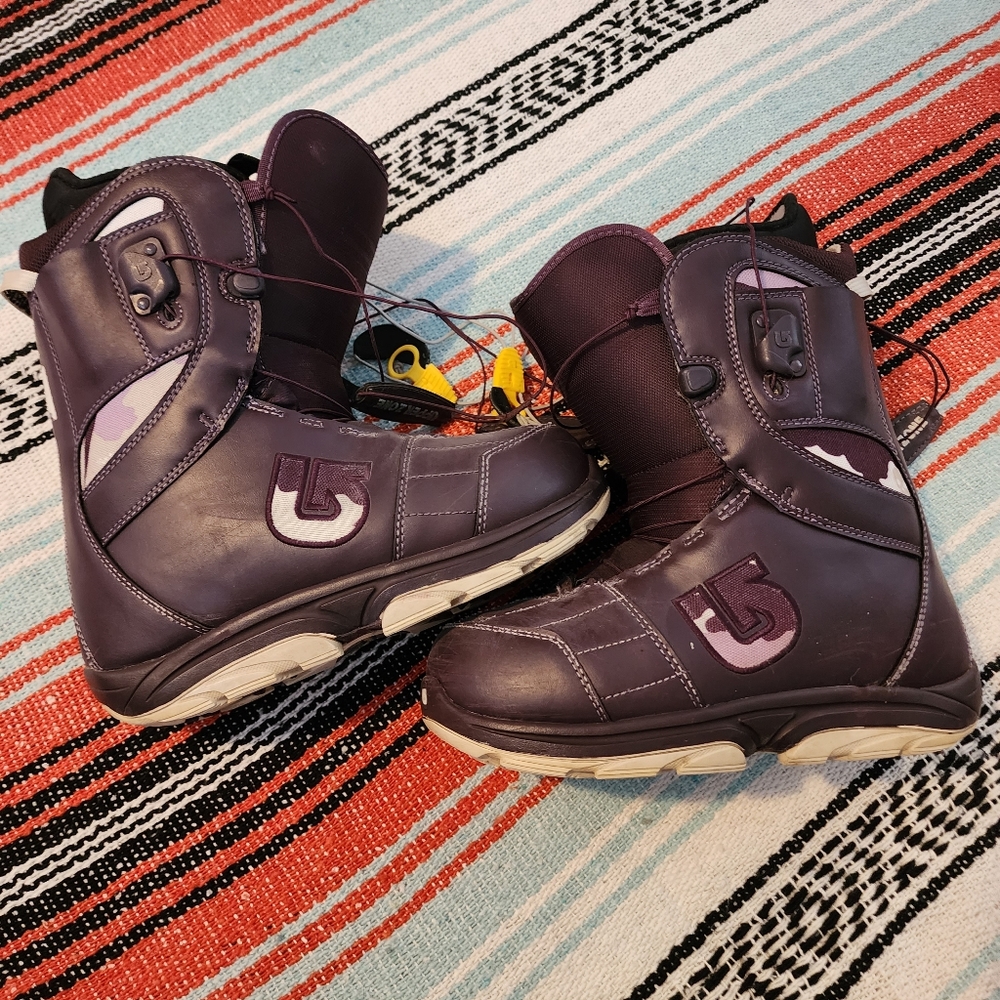 Burton Women's Snow Board Boots Purple/Plum Size 7
